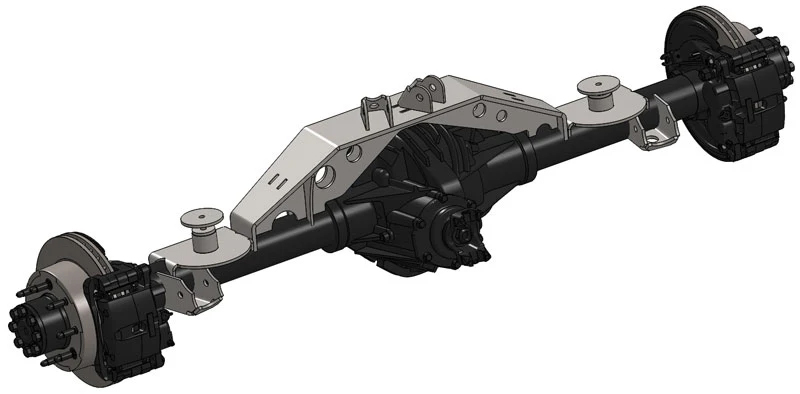 Jeep Wrangler TJ Drivetrain Axle Truss - Artec Industries - 14 Bolt Swap Kit w/ Truss - 2.63 In / High Clearance - `97-`06
